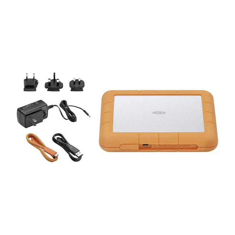 LACIE Rugged Raid Shuttle 8TB 2.5inch USB-C / USB. 3.0 Thunderbolt 3