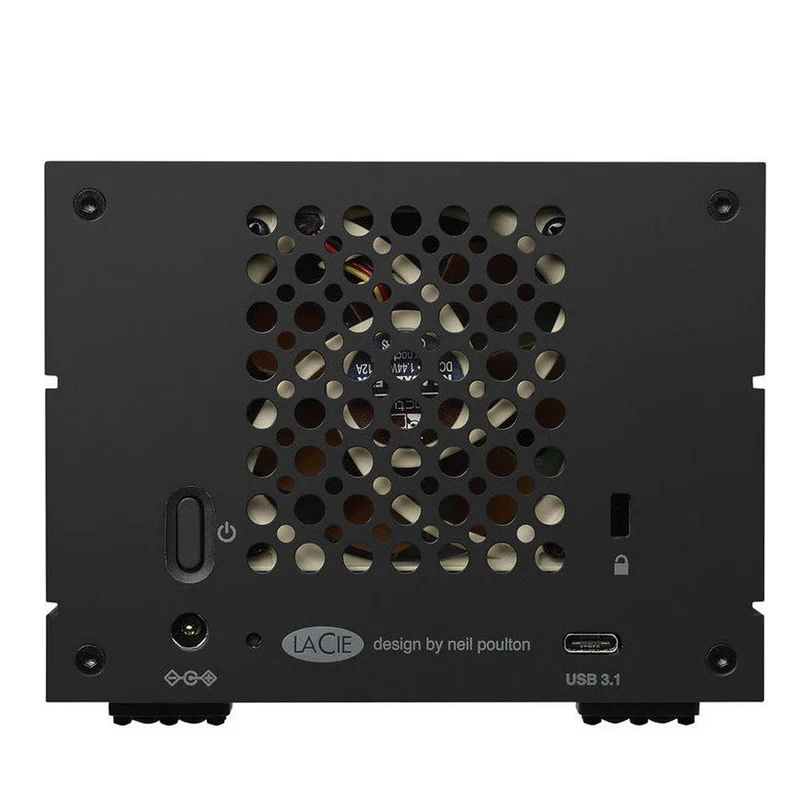 LACIE 2big RAID 16 To vers USB-C 3,5 pouces échangeable à chaud Lecteurs IronWolf Pro 7,2 tr/min + 5 ans de récupération de données