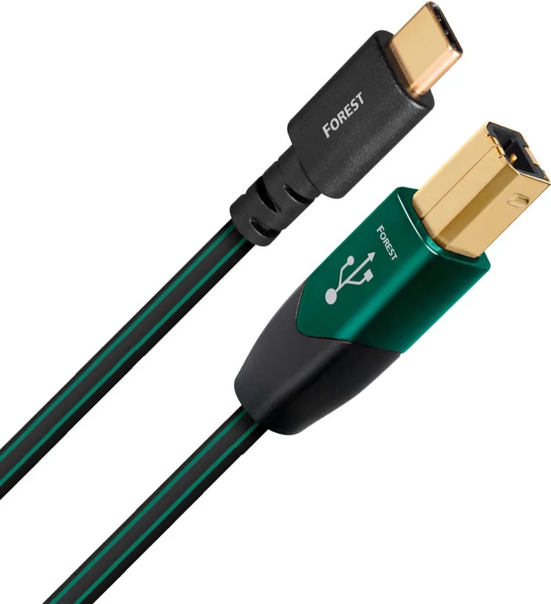 Audioquest Forest USB B vers Type C (0,75 m)