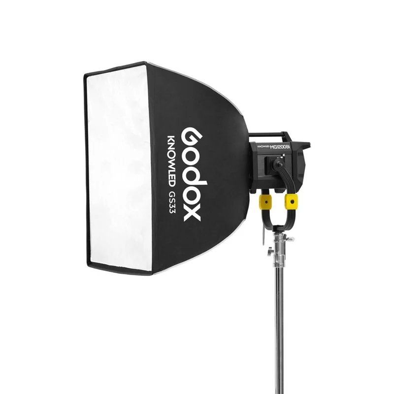 Godox GS33 boîte à lumière 90x90 pour la lampe KNOWLED MG1200Bi Bi-colour LED