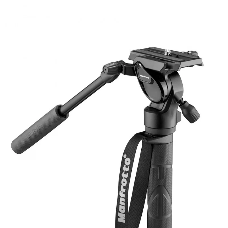 Manfrotto Element MII Kit Monopode Vidéo en Aluminium avec Tête Liquide