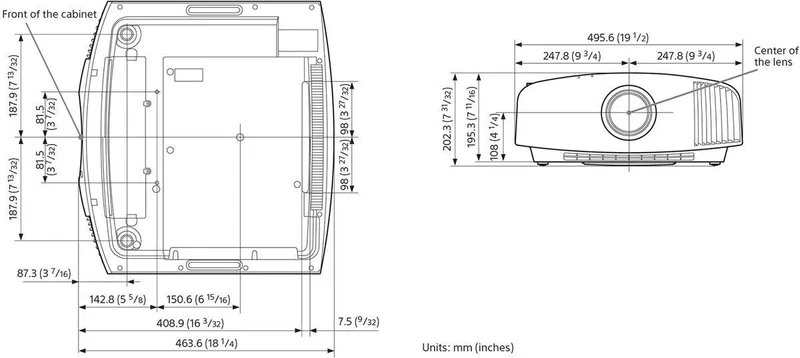 Sony VPL-VW270ES Noir