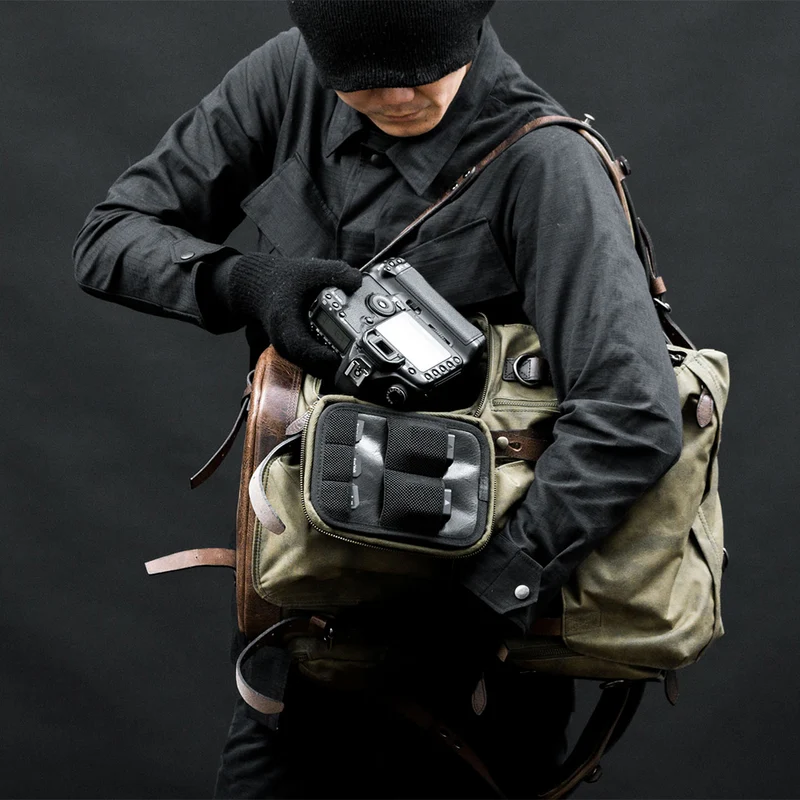 Wotancraft Commander Sac à dos vert militaire