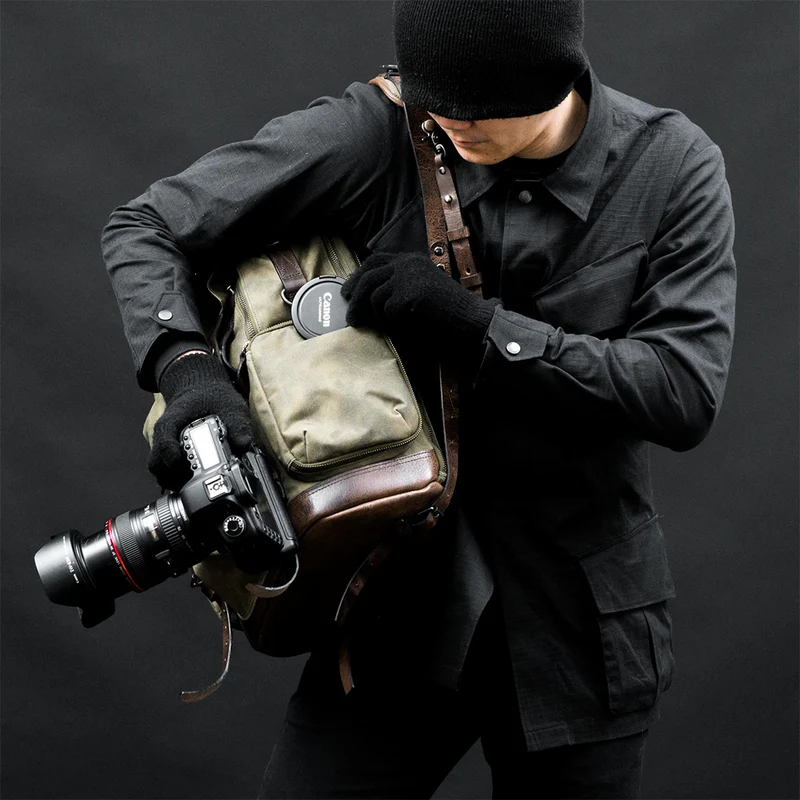 Wotancraft Commander Sac à dos vert militaire