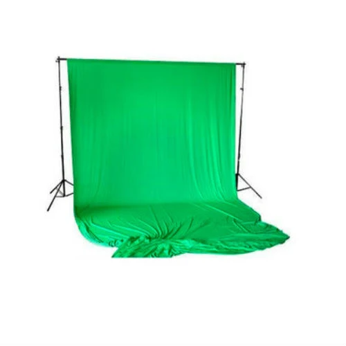 Bresser BR-D23 Support 240X300cm + Fonds de tissu 300x600cm chromakey vert