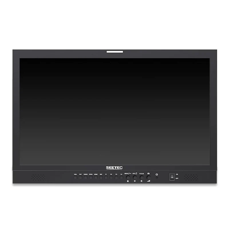Feelworld Seetec 23.8" P238-9HSD-CO moniteur de diffusion avec flight case