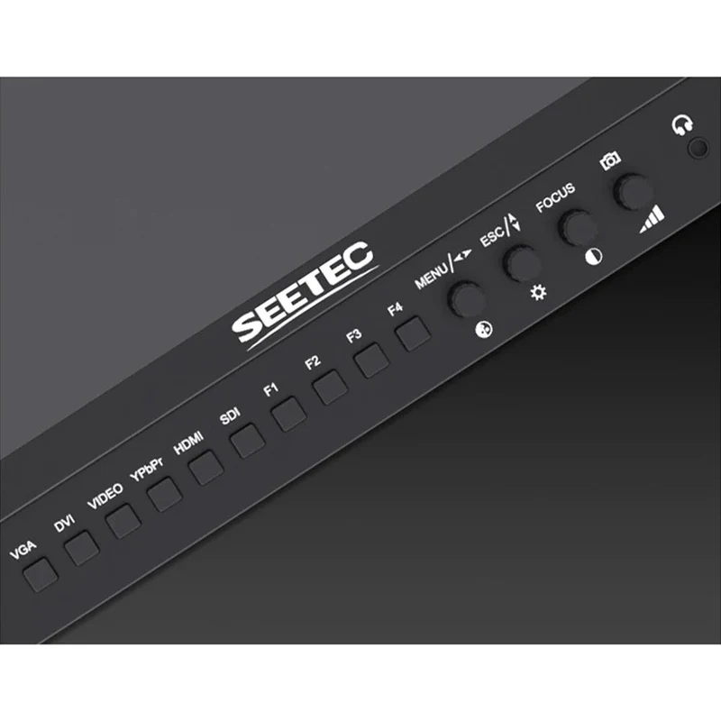 Feelworld Seetec 23.8" P238-9HSD-CO moniteur de diffusion avec flight case