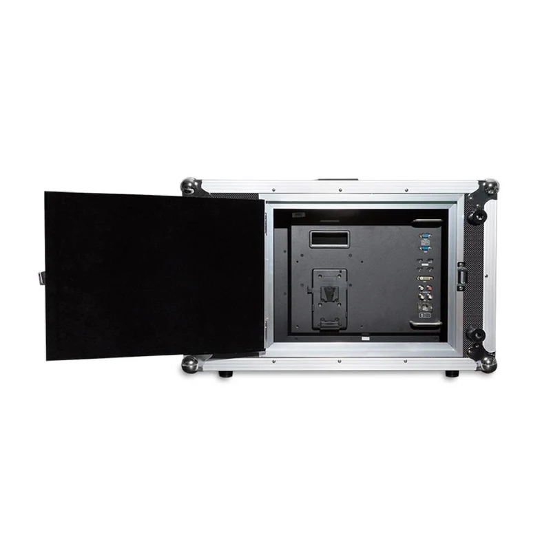 Feelworld Seetec 23.8" P238-9HSD-CO moniteur de diffusion avec flight case