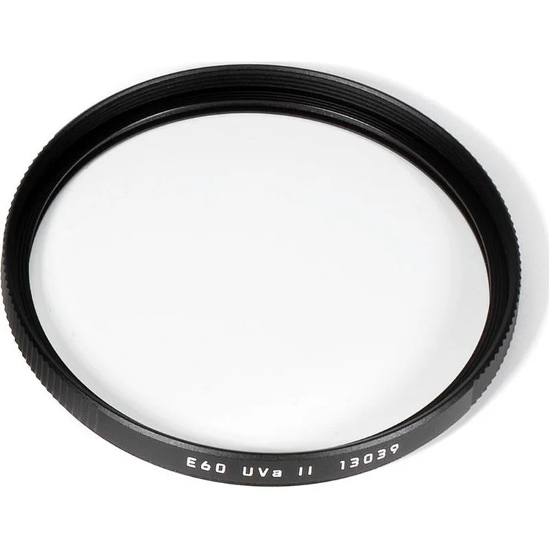 Leica 13039 Filtre UVa II E60 Noir
