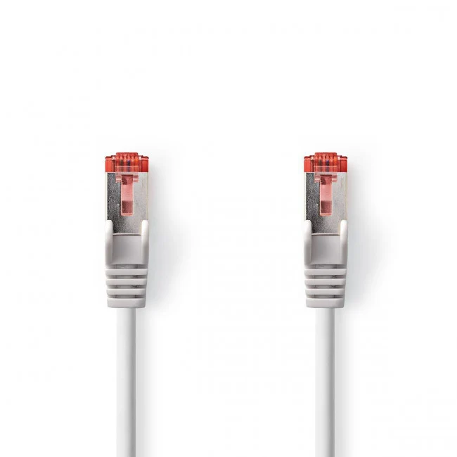 Nedis Cat6 S/FTP Câble Réseau RJ45 Male - RJ45 Male 0.5m Gris