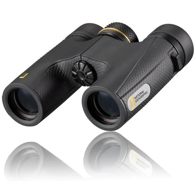 NATIONAL GEOGRAPHIC 10x25 Jumelles Format Poche avec Prismes BaK-4 de Haute Qualité
