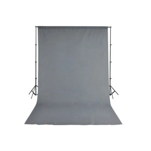 Bresser BR-D23 Support 240X300cm + Fonds de tissu 300x400cm gris