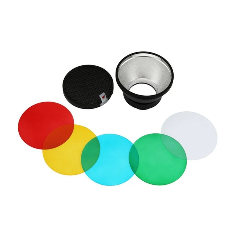 Godox Réflecteur standard et gels de couleur pour AD300Pro (AD R14)