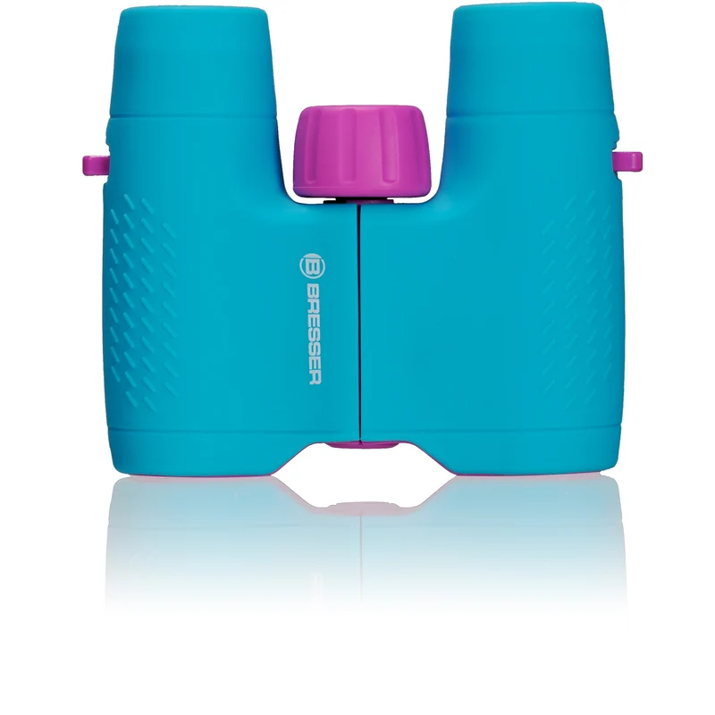 BRESSER JUNIOR 6x21 Jumelles Enfant en Diverses Couleurs Bleu