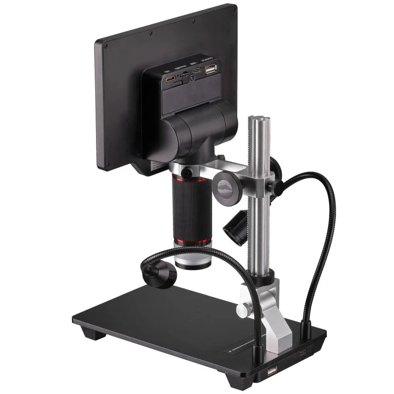 Bresser WLAN 1080P Microscope numérique 2L avec écran LCD
