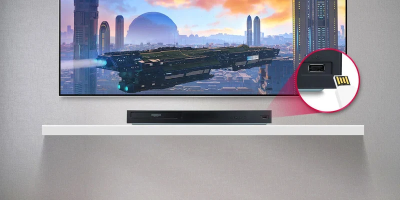 LG Electronics UBK90 Noir