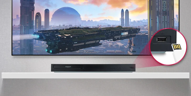 LG Electronics UBK80 Noir