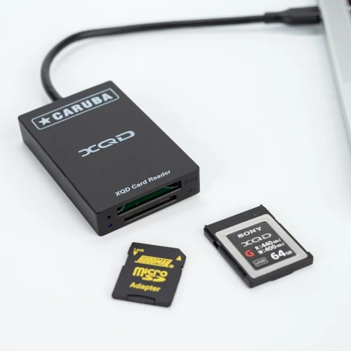 Caruba 2 Lecteur de cartes en 1 QXD + SD USB-C