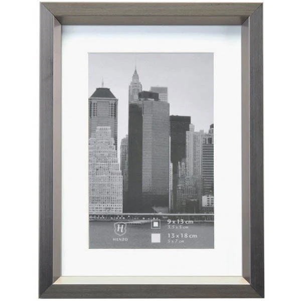 Henzo Metallica Cadre 13 X 18 Gris