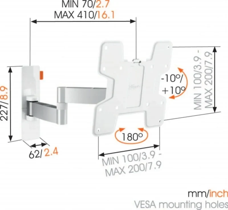Vogel's Wall 3145 Blanc