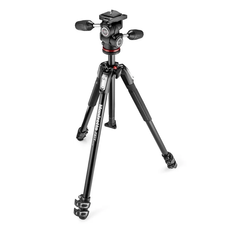 Manfrotto MK190X3-3W1 Kit Trépied Aluminium