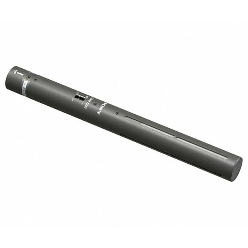 Sony Microphone Canon Court à Condensateur Électret, Super-cardioïde (ECM-673)