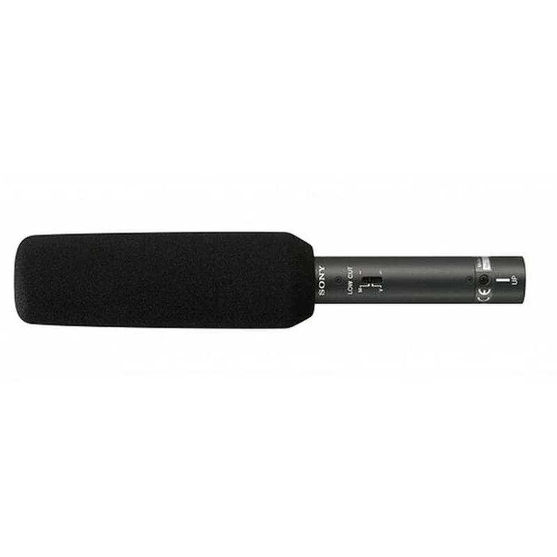 Sony Microphone Canon Court à Condensateur Électret, Super-cardioïde (ECM-673)