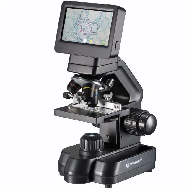 BRESSER Biolux Microscope Tactile 5 MP HDMI pour l'école et les loisirs