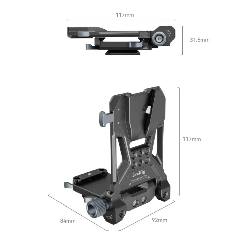 SmallRig Compact V-Mount Batterie Montage Système 4064