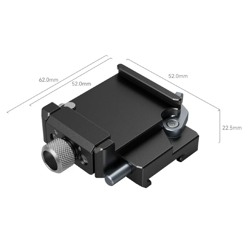 SmallRig Arca-Swiss Monture Plate pour DJI RS 3 Mini 4195