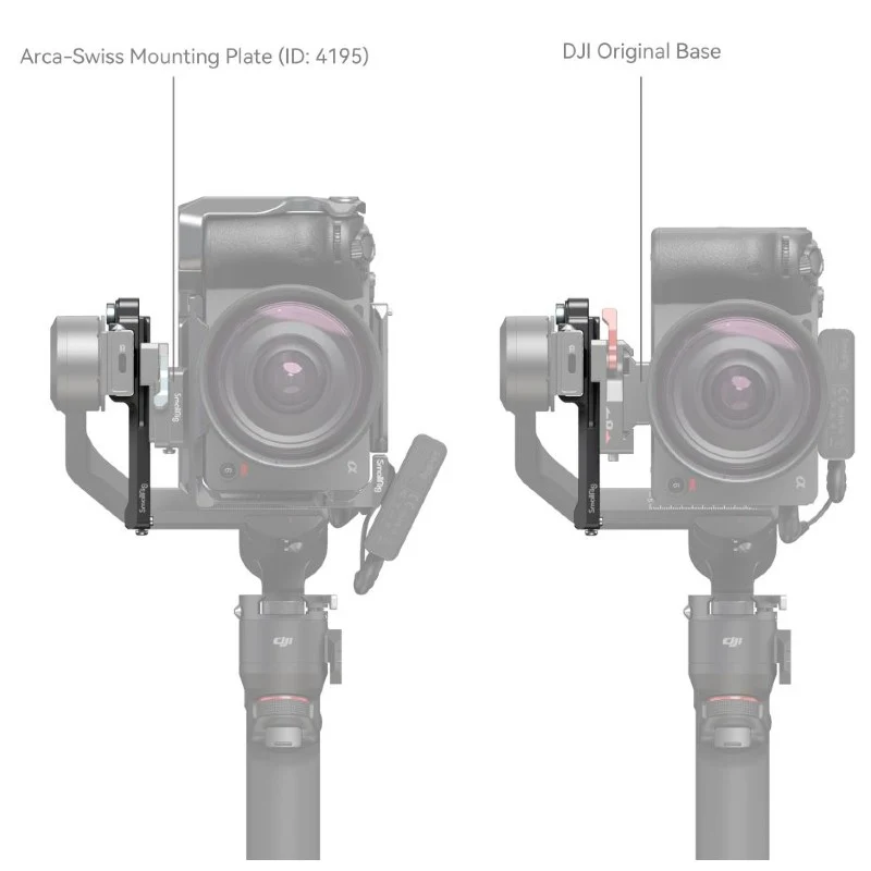 SmallRig Bras Vertical Rallongé pour DJI RS 3 Mini 4196
