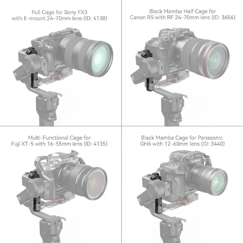 SmallRig Bras Vertical Rallongé pour DJI RS 3 Mini 4196