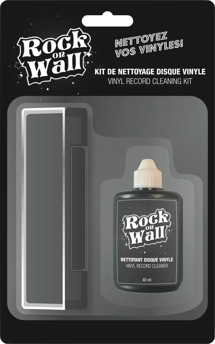 Rock on Wall Kit de nettoyage Disque Vinyle