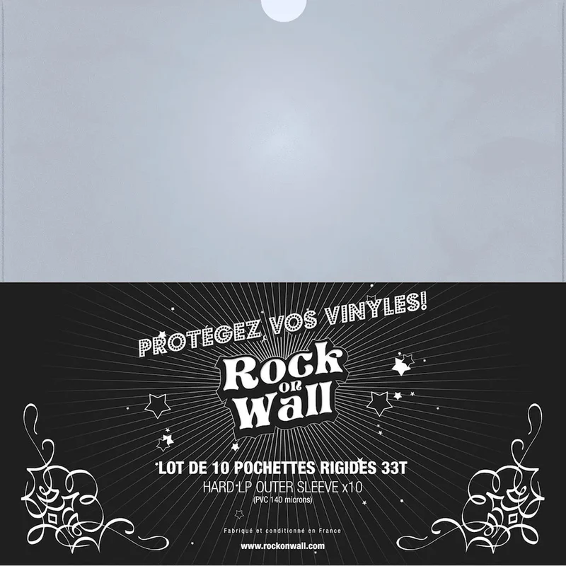 Rock on Wall Pochette rigide 33T (lot de 10)