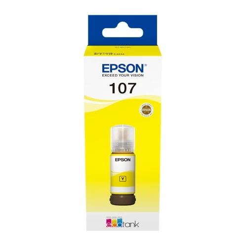 EPSON 107 EcoTank Bouteille d'encre jaune