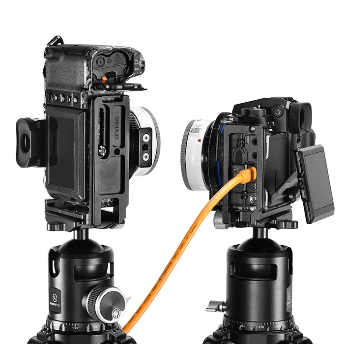 Sunwayfoto Support en L Arca Fuji GFX-100S/50SII