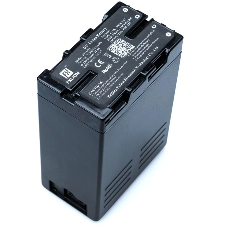 FXlion 14.8V/4.4AH/75WH NP-F (Avec USB/D-tap)