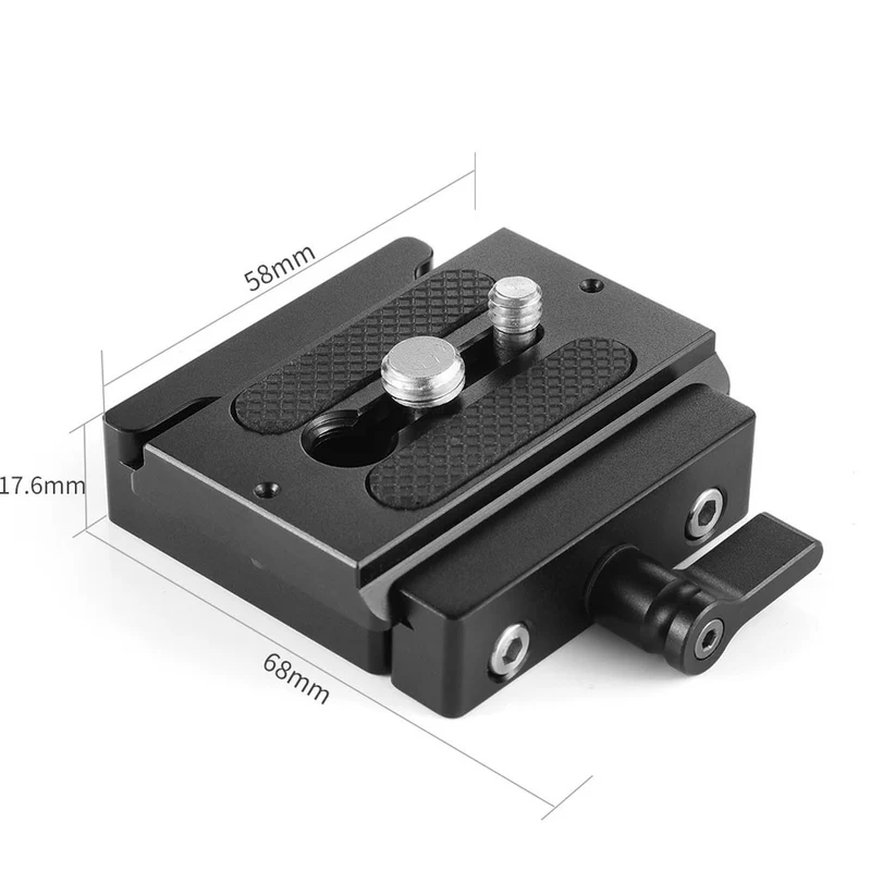 SmallRig Pince et plaque de dégagement rapide ( compatible avec le type Arca) 2280