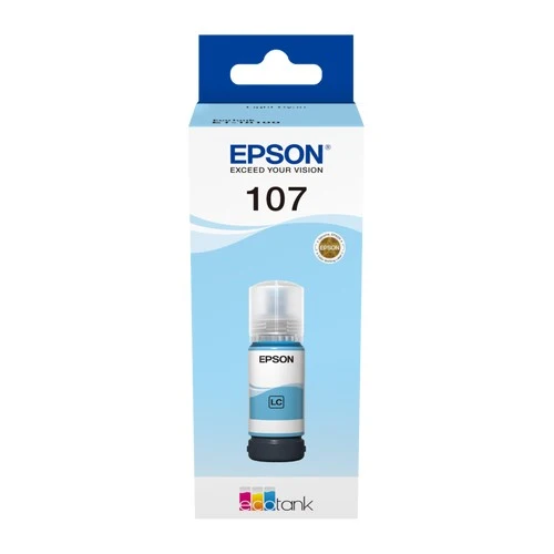 EPSON 107 EcoTank Bouteille d'encre cyan clair