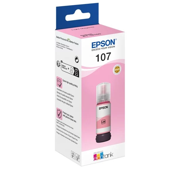 EPSON 107 EcoTank Bouteille d'encre magenta clair