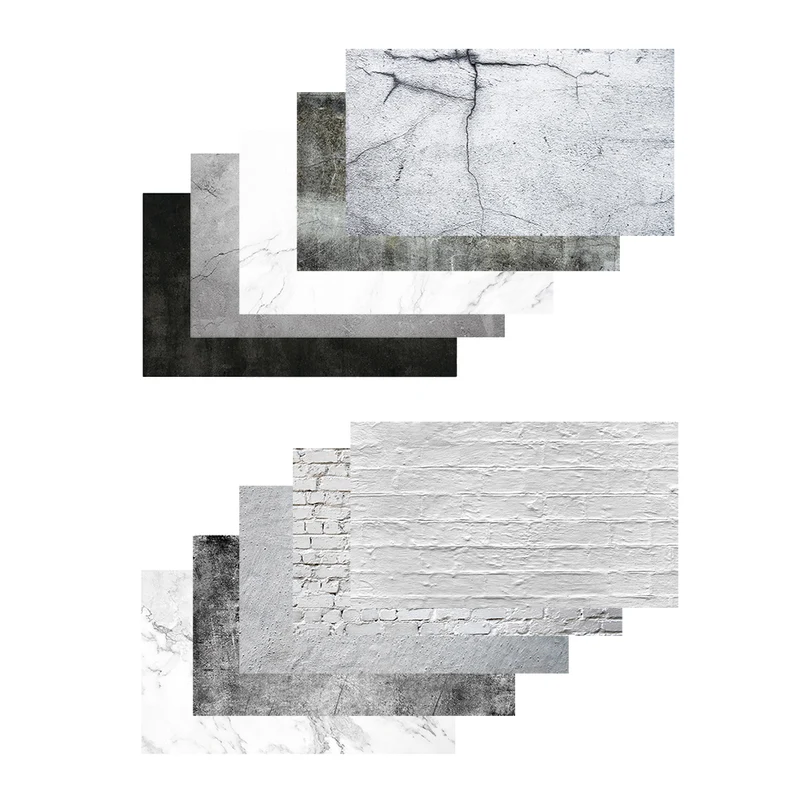 Caruba Backdrops Lot de 10 pierres (5 x 2 à plat)