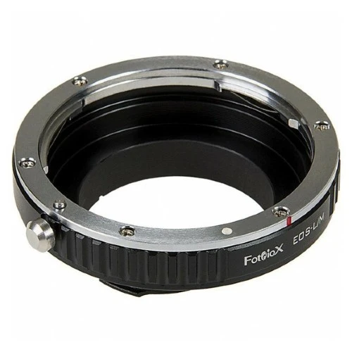 Fotodiox Adaptateur de monture d'objectif - Objectif D/SLR Canon EOS (EF / EF-S) vers télémètre à monture Leica M (EOS-LM)