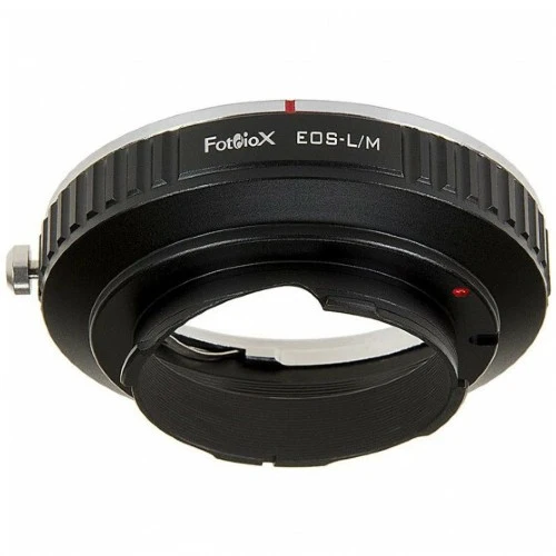 Fotodiox Adaptateur de monture d'objectif - Objectif D/SLR Canon EOS (EF / EF-S) vers télémètre à monture Leica M (EOS-LM)