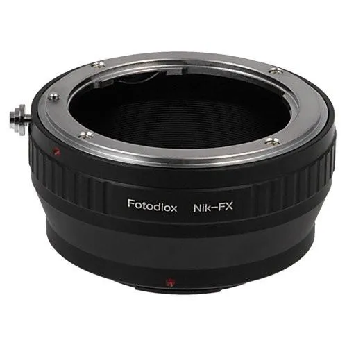 Fotodiox Adaptateur de monture d'objectif - Objectif à monture Nikon F vers monture Fujifilm série X (NikF-FXRF)