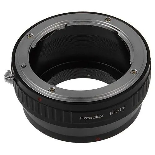 Fotodiox Adaptateur de monture d'objectif - Objectif à monture Nikon F vers monture Fujifilm série X (NikF-FXRF)