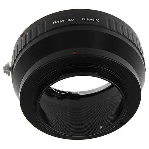 Fotodiox Adaptateur de monture d'objectif - Objectif à monture Nikon F vers monture Fujifilm série X (NikF-FXRF)