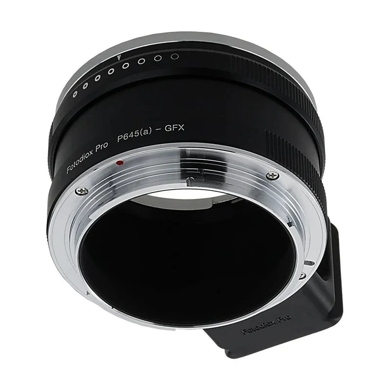 Fotodiox Pro Adaptateur de Monture d'objectif, Pentax 645 (P645) Monture FA & DFA Auto Focus Lenses vers Fujifilm G-Mount GFX Mirrorless (P645a-GFX-Pro)
