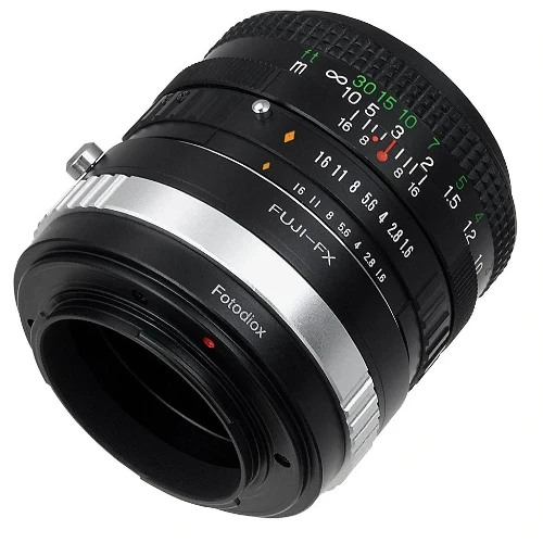 Fotodiox Adaptateur de monture d'objectif - Objectif SLR Fuji X-Mount 35mm (FX35) vers Fujifilm Fuji X-Series (FX35-FXRF)