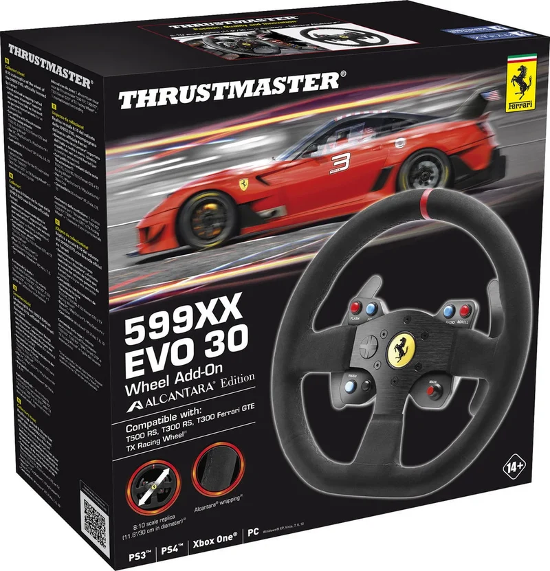 Thrustmaster Volant Roue Détachable 599XX Evo 30 Alacantara