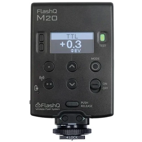 FlashQ M20 avec one Émetteur (for Sony TTL)